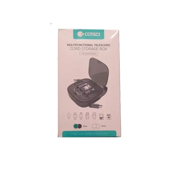 مجموعه لوازم جانبی موبایل کوتسی مدل Coteci Travel Edition Multi-functional Retractable Cable Organizer 87701 — تصویر ۶