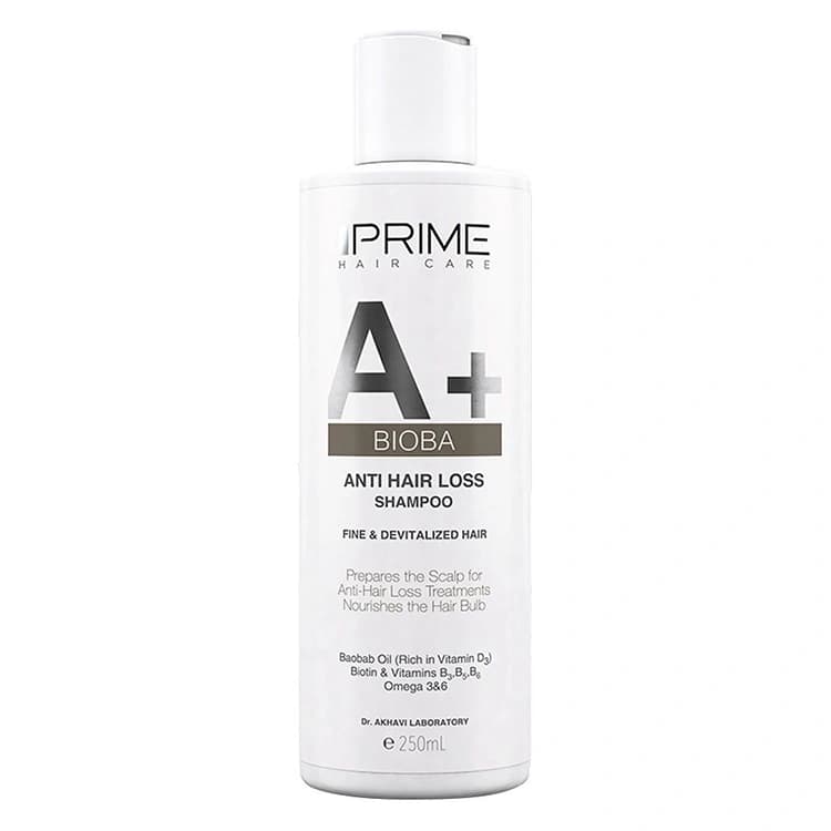 شامپو PRIME مدل Bioba حجم 250 میلی لیتر