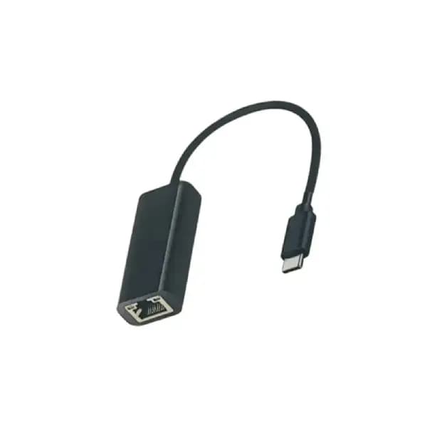 مبدل USB-C به LAN با سرعت ۱۰۰ مگابیت بر ثانیه کوتسی مدل Coteci 83002 USB-C to LAN Converter 100Mbps — تصویر ۳