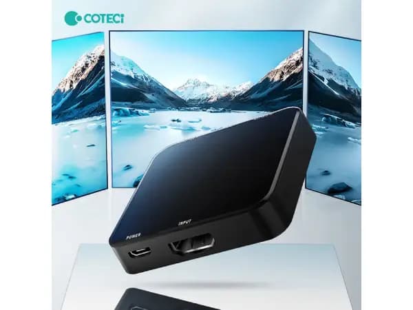 سوئیچ 1 به 2 کوتسی مدل Coteci OF-037 1×2 HDMI Splitter — تصویر ۳