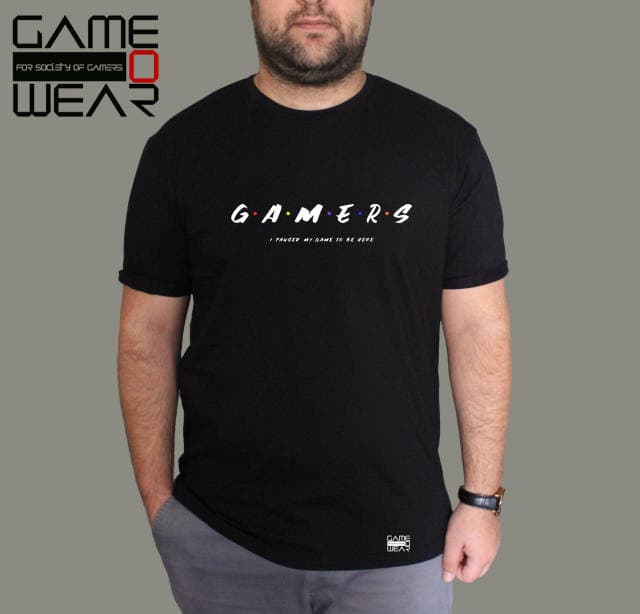 تی شرت طرح گیمر-GAMERS