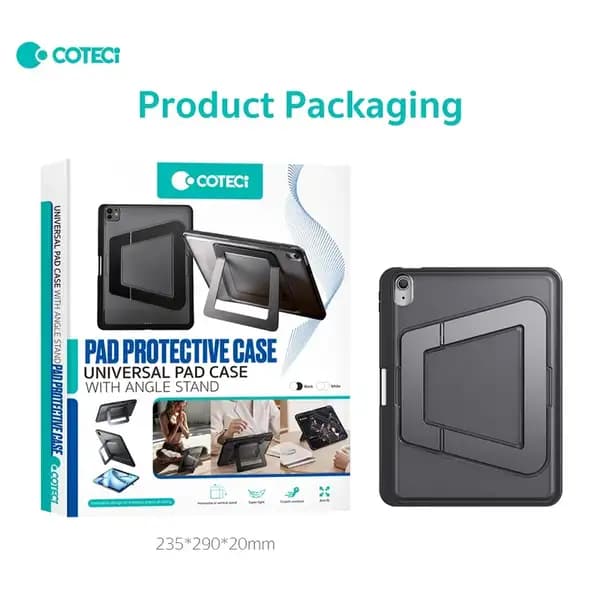 کاور مناسب تبلت اپل 11 اینچ کوتسی مدل Coteci IP-119 Apple ipad Pro 11 M4/M5 — تصویر ۸