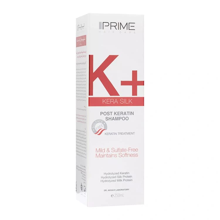 شامپو PRIME مدل Kera Silk حجم 250 میلی لیتر — تصویر ۳