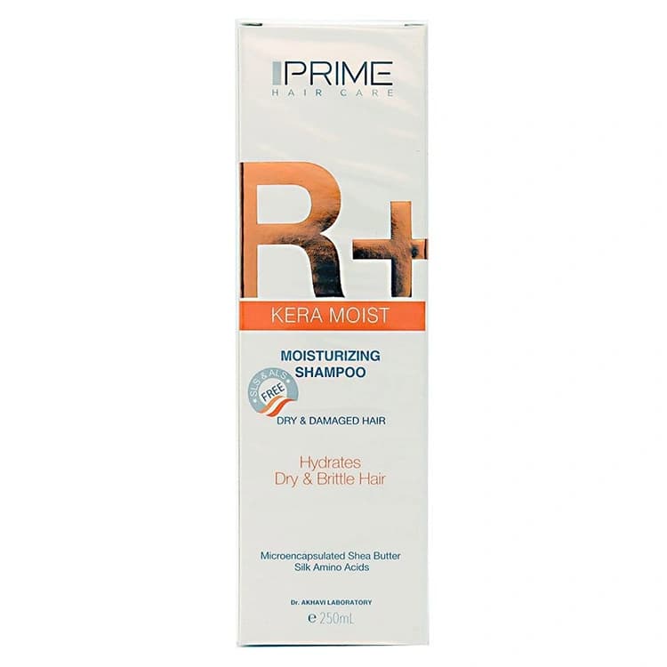 شامپو PRIME مدل Kera Moist حجم 250 میلی لیتر — تصویر ۳