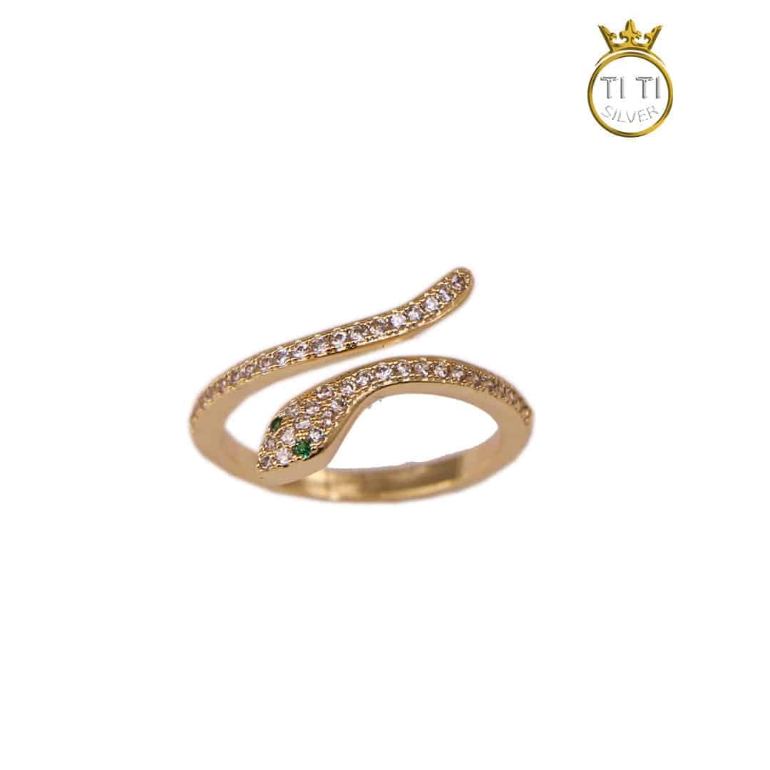 انگشتر طرح مار 010258
