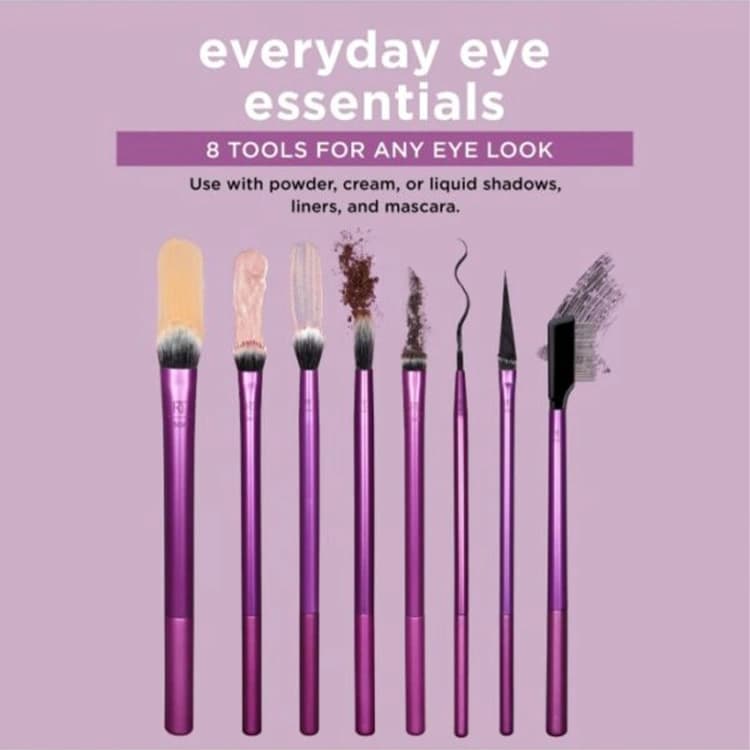ست براش Real Techniques مدل Everyday Eye Essentials — تصویر ۳