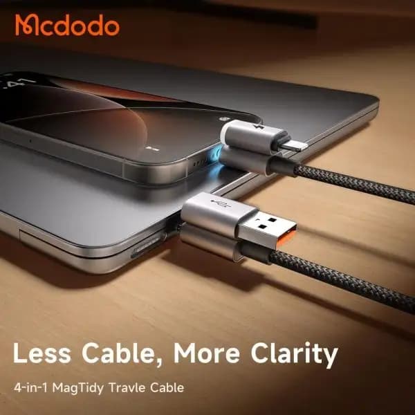 کابل چند کاره 60 وات طول 1.2 متر مک دودو مدل Mcdodo CA-6560 — تصویر ۶