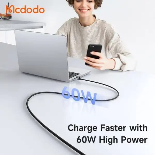کابل چند کاره 60 وات طول 1.2 متر مک دودو مدل Mcdodo CA-6560 — تصویر ۲