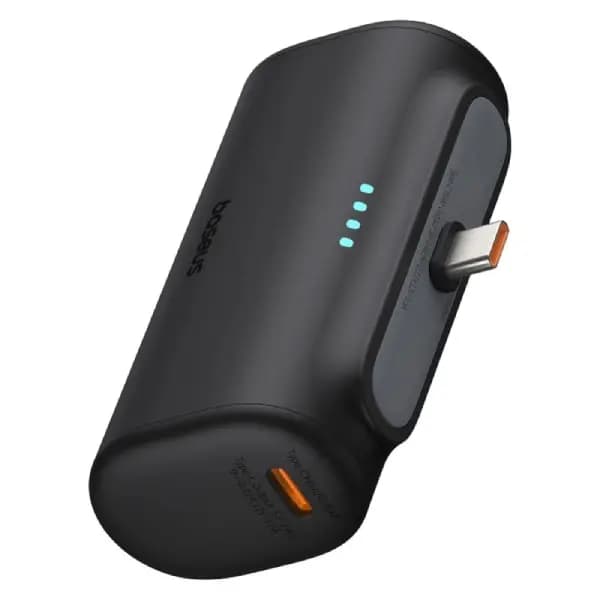 پاوربانک 5000میلی امپر بیسوس مدل Baseus Compact Fast Charging Type-C Edition 20w