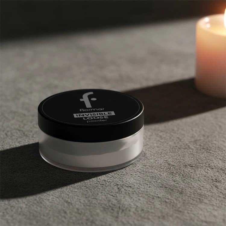 پودر فیکس Flormar مدل Invisible Loose — تصویر ۴