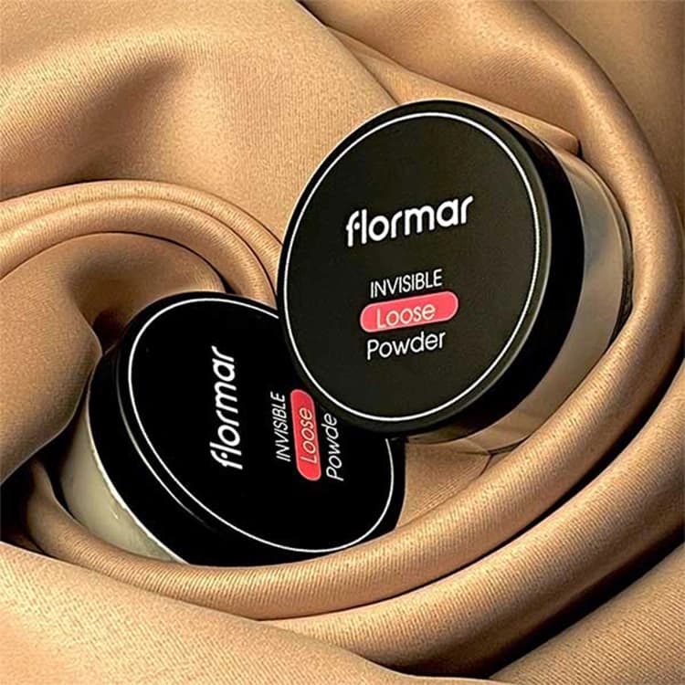پودر فیکس Flormar مدل Invisible Loose — تصویر ۶