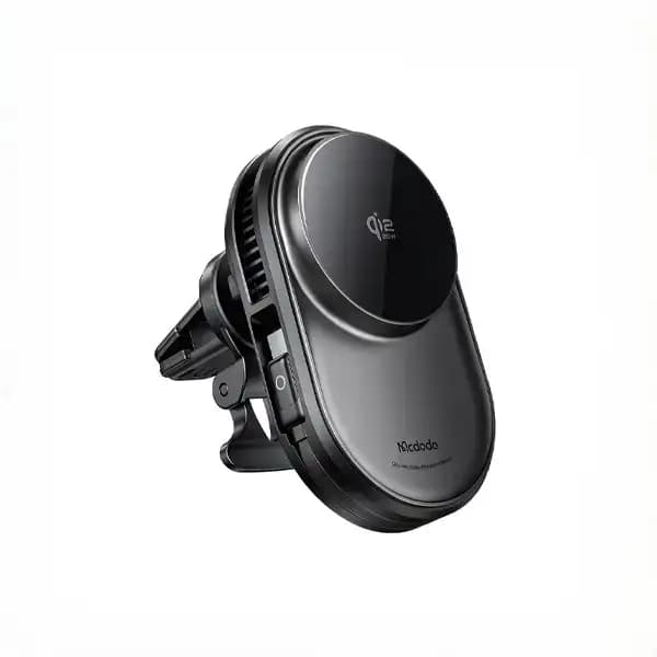 هولدر و نگهدارنده موبایل دریچه کولری و شارژ وایرلس مک دودو مدل Mcdodo MagQ Ultra Qi2 CH-8400