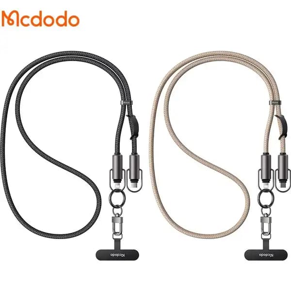 آویز موبایل و کابل شارژ تایپ سی به لایتنینگ 36 وات مک دودو مدل Mcdodo CA-6821 — تصویر ۲