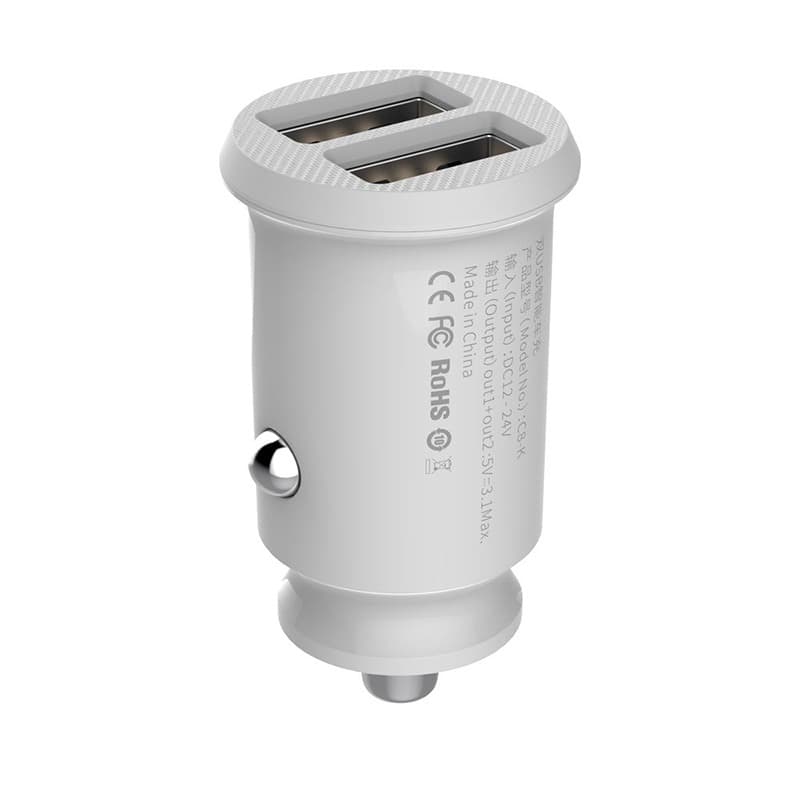 شارژر فندکی 3.1 آمپر باسئوس مدل Baseus Grain Car Charger C8-K — تصویر ۴