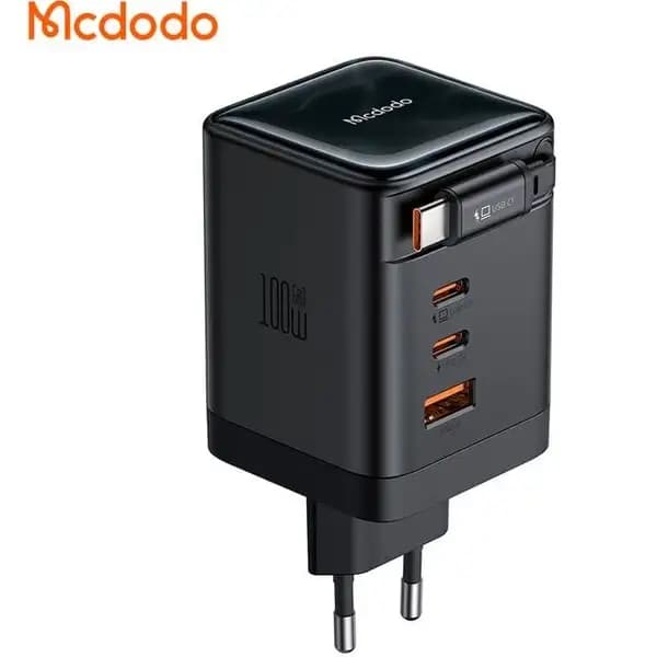 شارژر دیواری 100 وات 4 پورت مک دودو مدل Mcdodo CH-8470 — تصویر ۲
