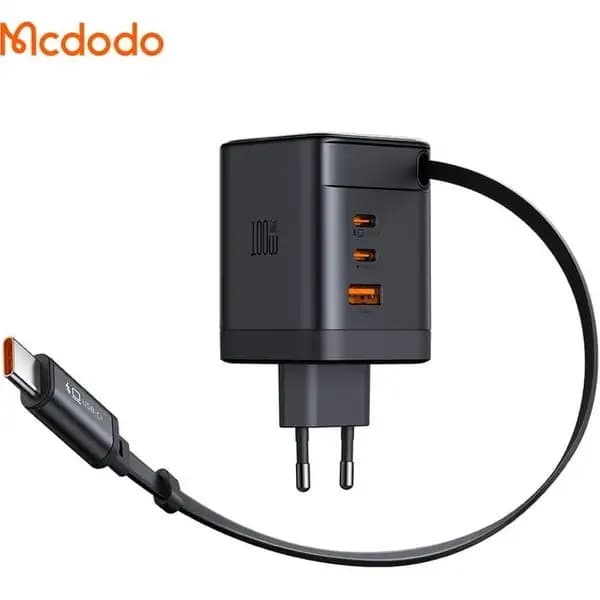 شارژر دیواری 100 وات 4 پورت مک دودو مدل Mcdodo CH-8470 — تصویر ۴