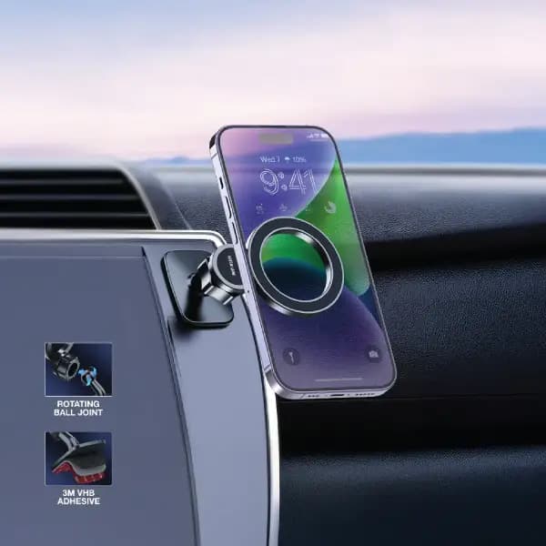 هولدر و نگهدارنده موبایل مگ سیف گرین لاین مدل Green Lion GX-77 Magsafe Car Phone Holder — تصویر ۲