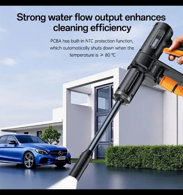 کارواش شارژی یسیدو مدل Yesido VC18 Cordless Pressure Washer — تصویر ۲