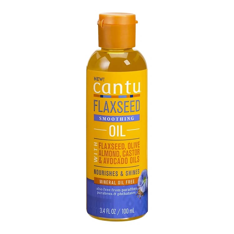 روغن مو Cantu مدل FlaxSeed حجم 100 میلی لیتر