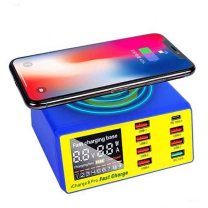 شارژ فست وایرلس 8 تایی مکانیک Mechanic iCharge 8 pro