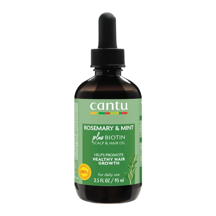 روغن مو Cantu مدل Rosemary and Mint حجم 95 میلی لیتر