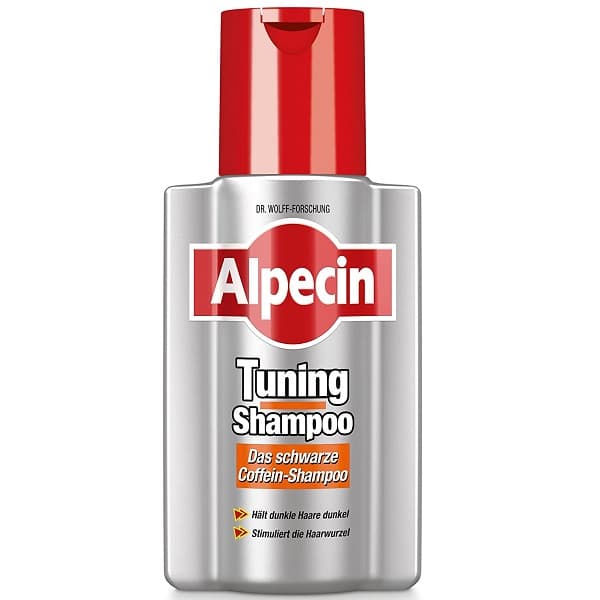 شامپو تیونینگ Tuning آلپسین حجم 200 میل اصل | ضد سفیدی موی ارثی و تیره کننده تدریجی مو