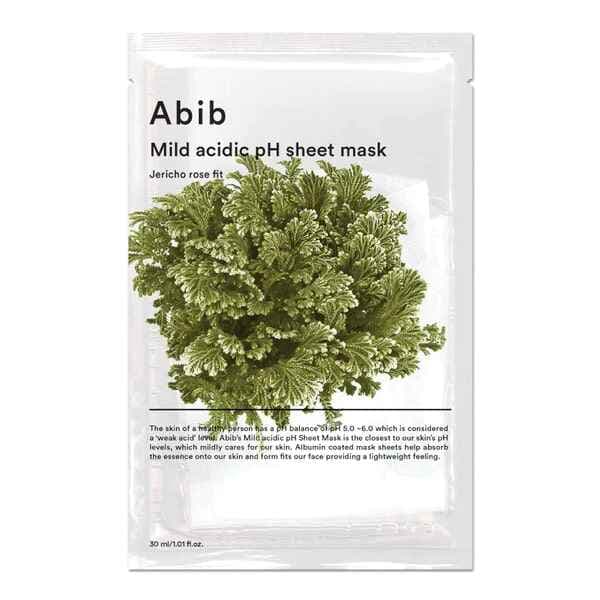ماسک ورقه ای ابیب Abib اصل مدل رز جریکو Jericho Rose سری Mild Acidic PH حجم 30 میلی‌لیتر