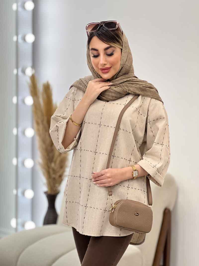 مانتو کوک دوزی سروین کد 4986 — تصویر ۸