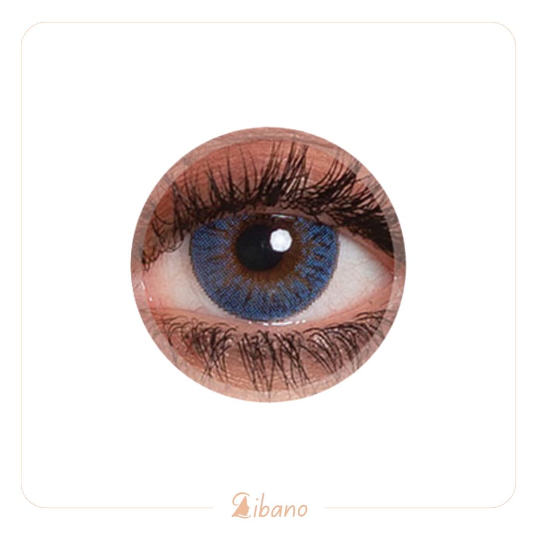 لنز رنگی کلیر ویژن (Clear Vision) مدل CM-962 آبی دوردار
