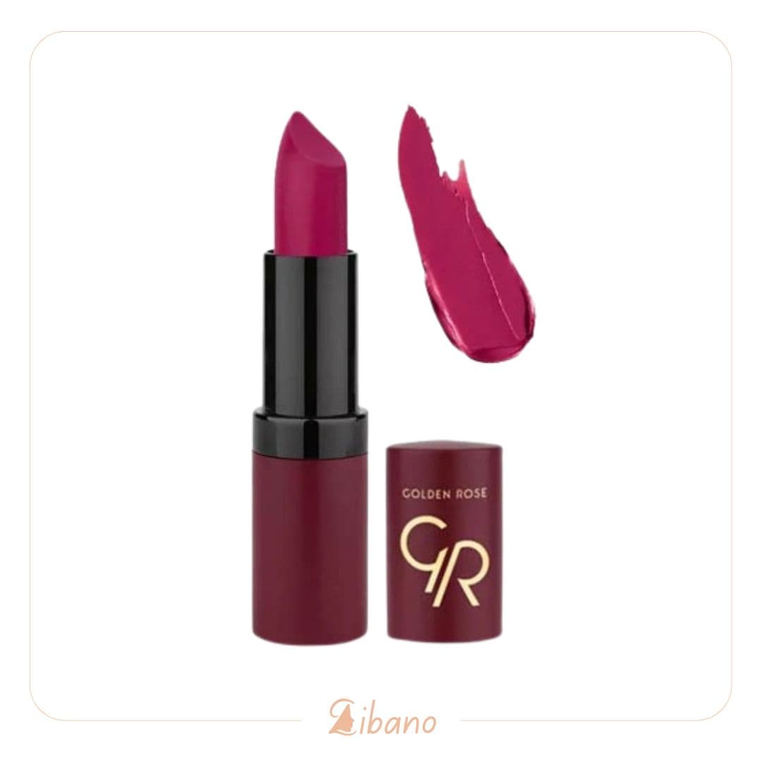 گلدن رز رژلب جامد مات ولوت شماره (19) Golden Rose Velvet Matte
