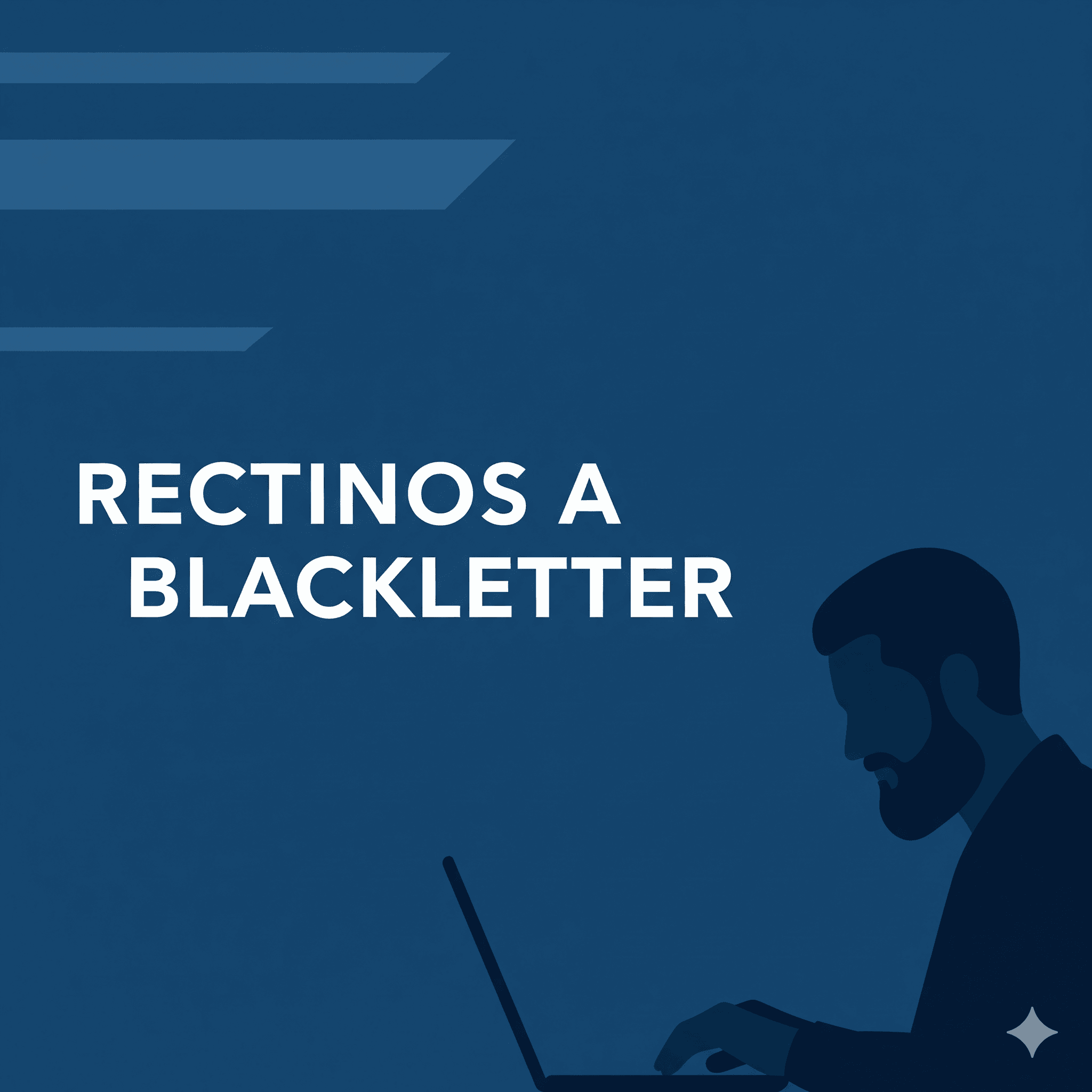 فونت Rectinos A Blackletter