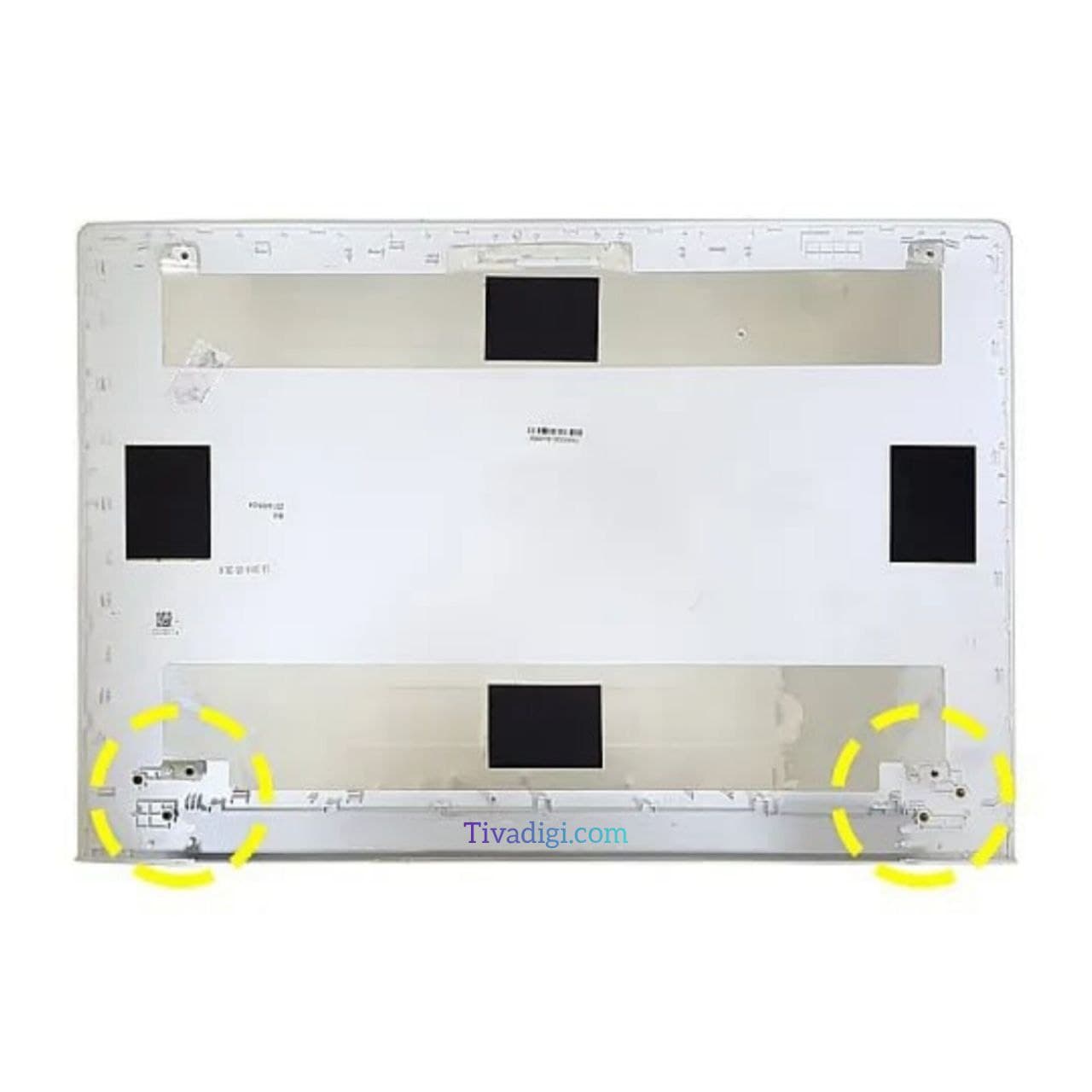 قاب پشت ال سی دی لپ تاپ لنوو IdeaPad G50-80 سفید-بدون کاور لولا — تصویر ۲