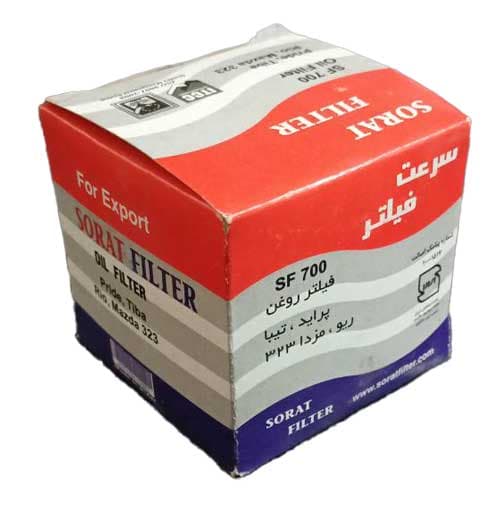 فیلتر روغن پراید، تیبا، ساینا، کوییک، شاهین، اطلس، مزدا 323 و ریو برند سرعت فیلتر