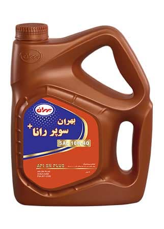 روغن بهران سوپر رانا+ 10W40 SN Pluse پنج لیتری