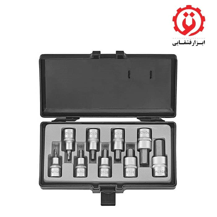 ست آلن بکسی کوتاه 1/2 درایو 9 عددی فورس مدل 4101