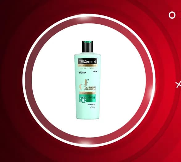 شامپو مخصوص موهای نازک مدل کلاژن ترسمه Tresemme — تصویر ۲