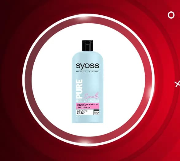 شامپو تقویت کننده مدل پیور سایوس Syoss — تصویر ۲