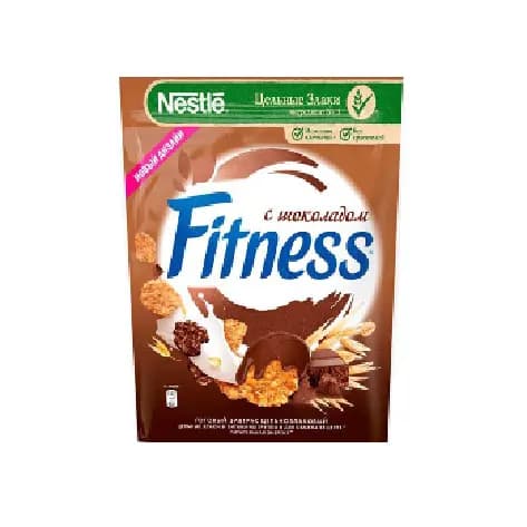 کورن فلکس رژیمی شکلاتی 180 گرمی فیتنس نستله Nestle fitness — تصویر ۲
