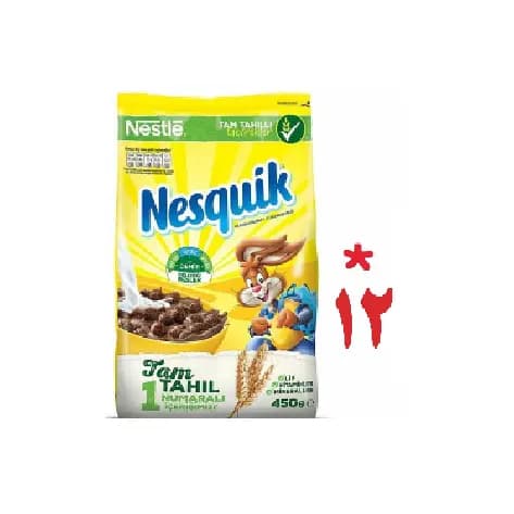 کورن فلکس شکلاتی 12 عددی نسکوئیک نستله Nesquik Nestle — تصویر ۲