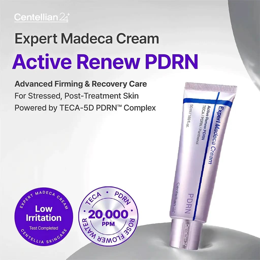 کرم ترمیمکننده مادکا سنتلیان ۲۴ مدل Active Renew PDRN — تصویر ۳