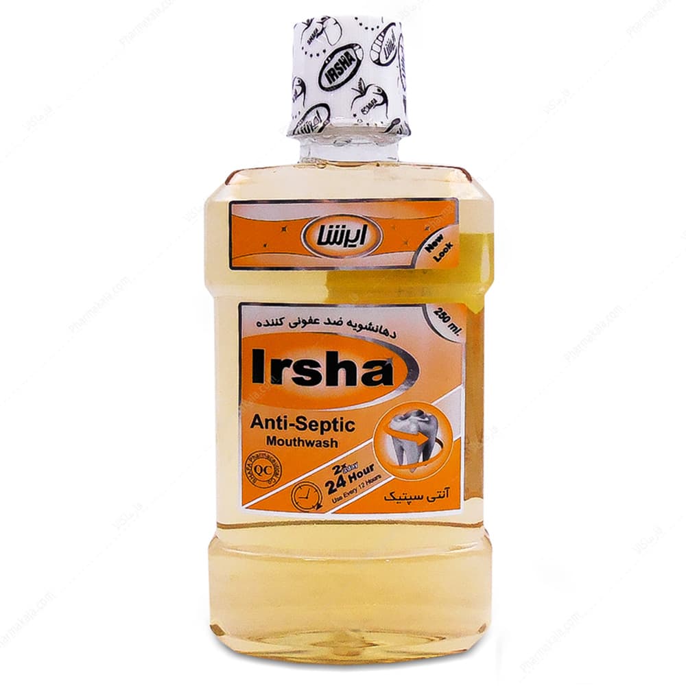 دهان شویه آنتی سپتیک ایرشا 250ml