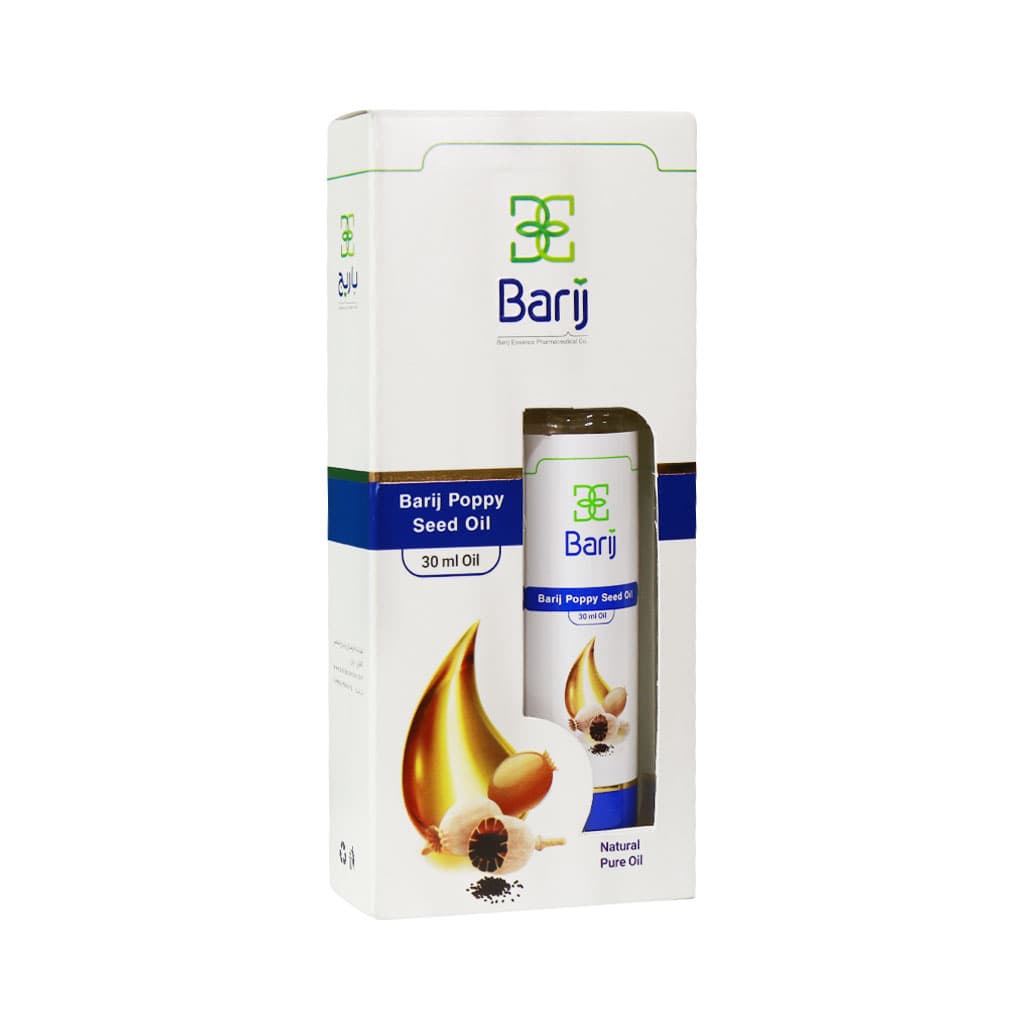 روغن خشخاش باریج اسانس 30ml — تصویر ۲