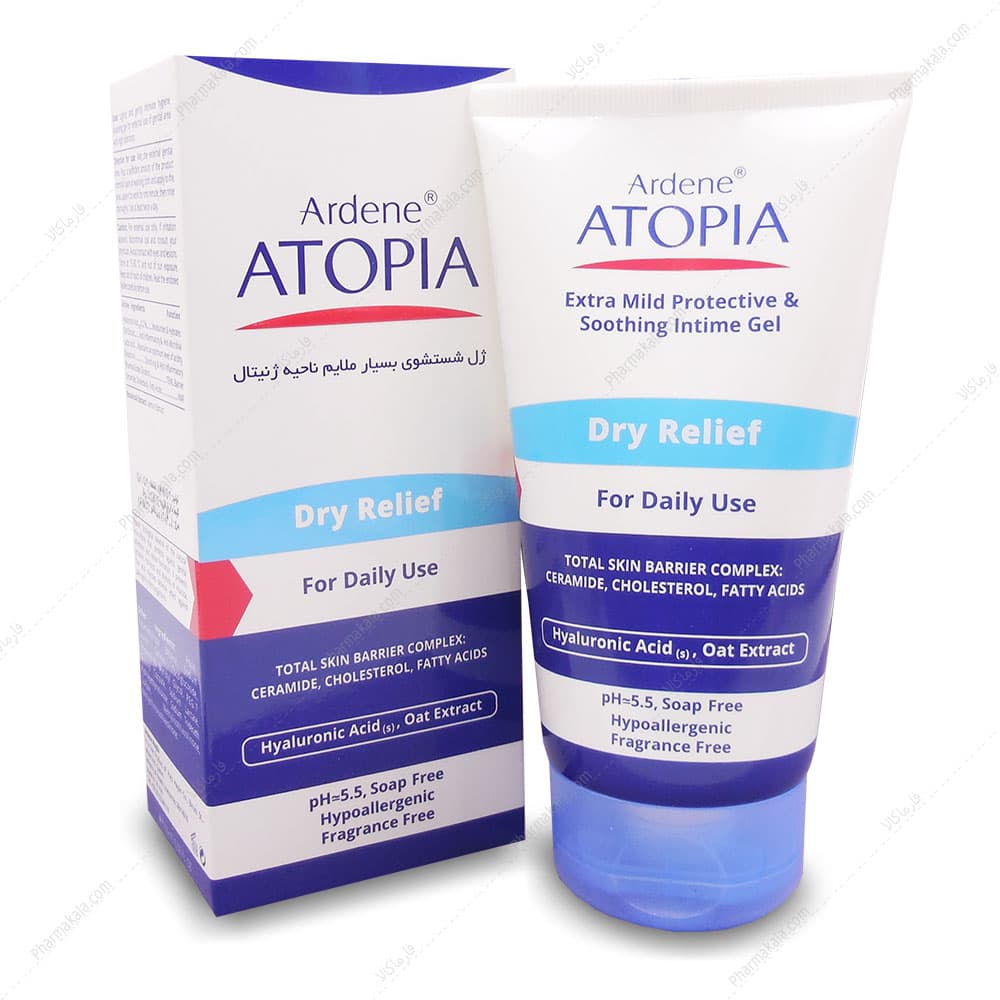 ژل شستشوی بسیار ملایم ناحیه ژنیتال آتوپیا آردن 150ml