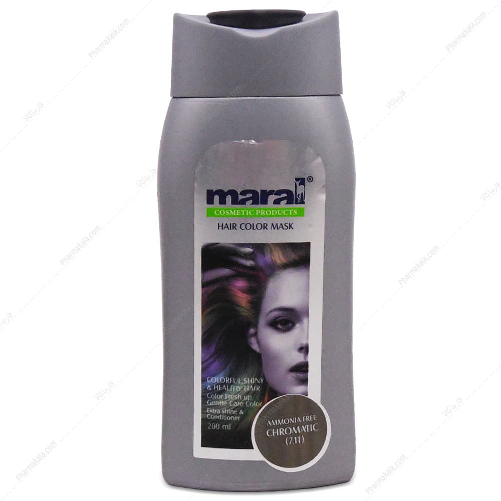 شامپو رنگساژ کروماتیک CHROMATIC شماره 7.11 مارال 200ml