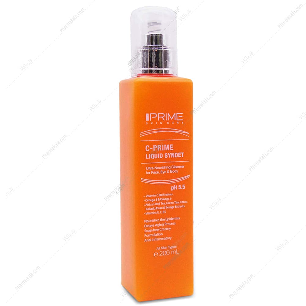 پن مایع حاوی ویتامین C-Prime Liquid Syndet C پرایم 200ml