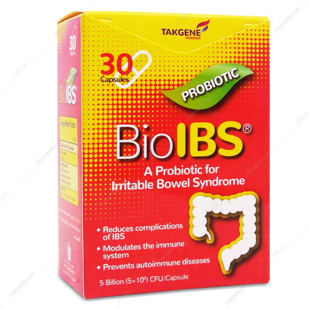 کپسول بایو آی بی اس Bio IBS تک ژن فارما 30 عددی