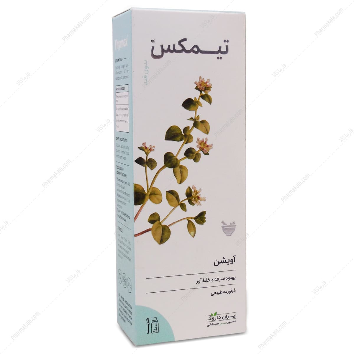 شربت اکسپکتورانت و ضد سرفه تیمکس ایران داروک 140ml