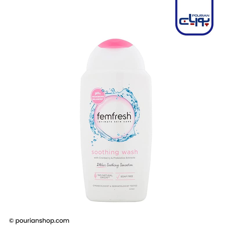 ژل شوینده بانوان Soothing فم فرش