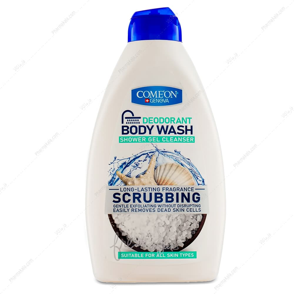 شامپو بدن ژلی اسکرابینگ کامان 510ml