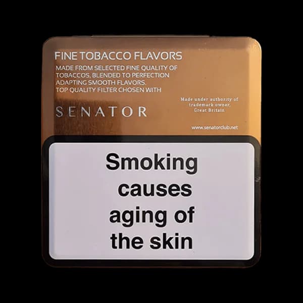 سیگار سناتور شکلات فلزی اسموک senator Chocolate smoke — تصویر ۲